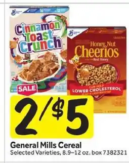Stop&Shop General Mills Cereal offer
