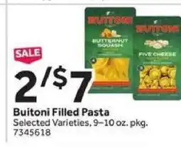 Stop&Shop Buitoni Filled Pasta offer