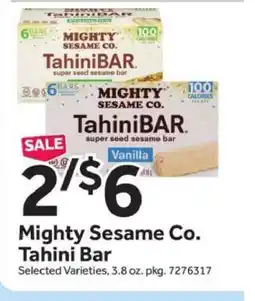 Stop&Shop Mighty Sesame Co. Tahini Bar offer