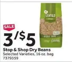 Stop&Shop Stop & Shop Dry Beans offer