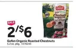 Stop&Shop Gefen Organic Roasted Chestnuts offer