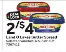 Stop&Shop Land O Lakes Butter Spread offer