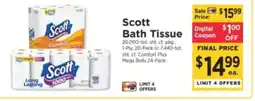 ShopRite Scott Bath Tissue offer