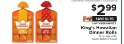 ShopRite King's Hawaiian Dinner Rolls offer