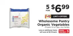 ShopRite Wholesome Pantry Organic Vegetables offer