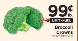 ShopRite Broccoli Crowns offer