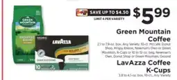 ShopRite Green Mountain Coffee offer