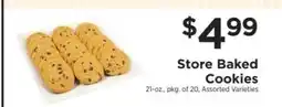 ShopRite Store Baked Cookies offer