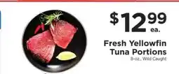 ShopRite Fresh Yellowfin Tuna Portions offer