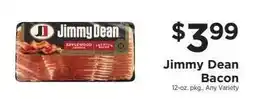 ShopRite Jimmy Dean Bacon offer