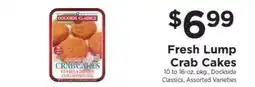 ShopRite Fresh Lump Crab Cakes offer