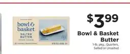 ShopRite Bowl & Basket Butter offer