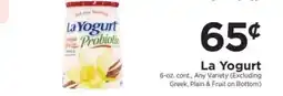 ShopRite La Yogurt offer