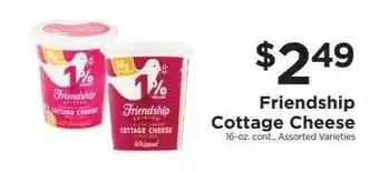 ShopRite Friendship Cottage Cheese offer