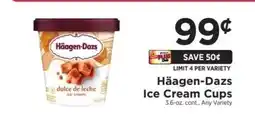 ShopRite Häagen-Dazs Ice Cream Cups offer