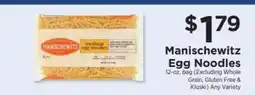 ShopRite Manischewitz Egg Noodles offer