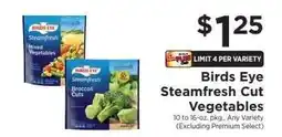 ShopRite Birds Eye Steamfresh Cut Vegetables offer