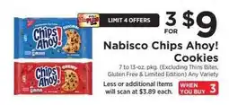 ShopRite Nabisco Chips Ahoy! Cookies offer