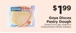 ShopRite Goya Discos Pastry Dough offer