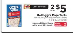 ShopRite Kellogg’s Pop•Tarts offer