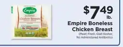 ShopRite Empire Boneless Chicken Breast offer