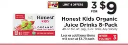 ShopRite Honest Kids Organic Juice Drinks 8-Pack offer