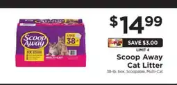 ShopRite Scoop Away Cat Litter offer