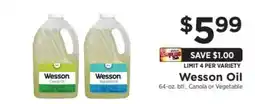 ShopRite Wesson Oil offer