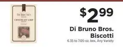 ShopRite Di Bruno Bros. Biscotti offer