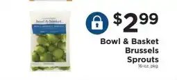 ShopRite Bowl & Basket Brussels Sprouts offer