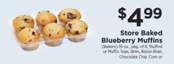 ShopRite Store Baked Blueberry Muffins offer