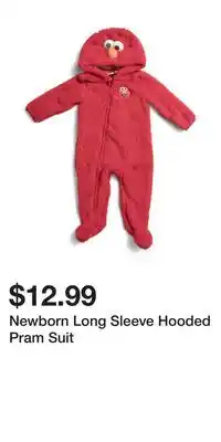 TJ Maxx Newborn Long Sleeve Hooded Pram Suit offer