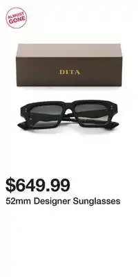 TJ Maxx 52mm Designer Sunglasses offer