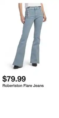 TJ Maxx Robertston Flare Jeans offer