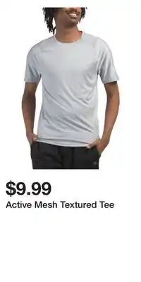 TJ Maxx Active Mesh Textured Tee offer