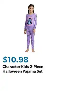 Sam's Club Character Kids 2-Piece Halloween Pajama Set offer