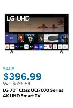 Sam's Club LG 70 Class UQ7070 Series 4K UHD Smart TV offer