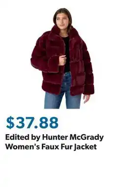 Sam's Club Edited by Hunter McGrady Women's Faux Fur Jacket offer
