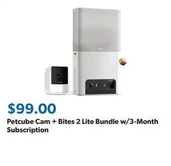 Sam's Club Petcube Cam + Bites 2 Lite Bundle w/3-Month Subscription offer