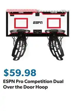Sam's Club ESPN Pro Competition Dual Over the Door Hoop offer