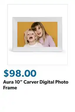 Sam's Club Aura 10 Carver Digital Photo Frame offer