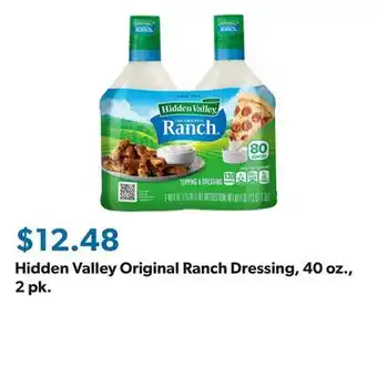 Sam's Club Hidden Valley Original Ranch Dressing, 40 oz., 2 pk offer