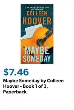 Sam's Club Maybe Someday by Colleen Hoover - Book 1 of 3, Paperback offer