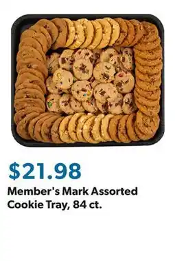 Sam's Club Member's Mark Assorted Cookie Tray, 84 ct offer
