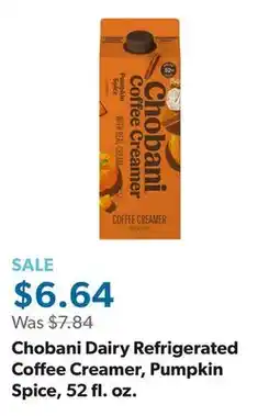Sam's Club Chobani Dairy Refrigerated Coffee Creamer, Pumpkin Spice, 52 fl. oz offer
