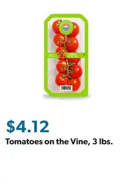 Sam's Club Tomatoes on the Vine, 3 lbs offer