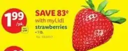 Lidl Strawberries offer