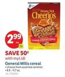 Lidl General mills cereal offer