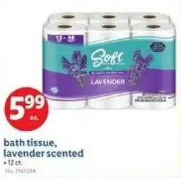 Lidl Bath tissue, lavender scented offer