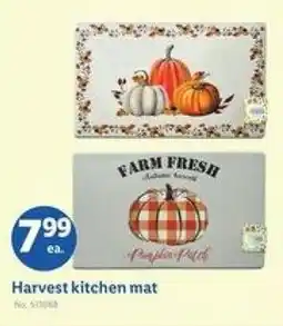 Lidl Harvest kitchen mat offer